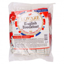 Чай черный байховый "English Breakfast", 50пак. по 2г.  в индивид. упак. (4820198872939)