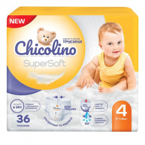 Подгузники-трусики Chicolino Super Soft 4 (7-14кг.) 36шт/уп. (4823098414445)
