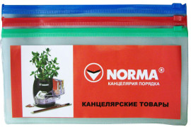 Папка-конверт на блискавці DL+ (230*118мм.), асорті