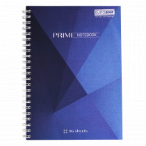 Тетрадь для записей PRIME, А5, 96 л., клетка, картонная обложка, синий