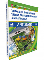 Плівка A4 216*303мм., 150мкм., глянцева, 100шт./уп. Antistatic