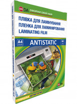 Плівка A4 216*303мм., 80мкм., глянцева, 100шт./уп. Antistatic