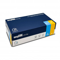 Рукавички нітрилові без пудри easyCARE nitrile (3.5г), розм. M, 100шт./уп., блакит.